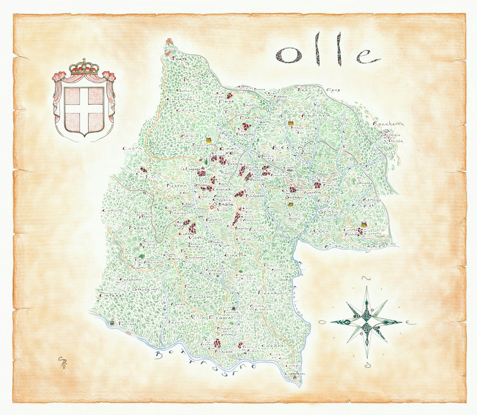 Olle mappa storica giovanni pazzano